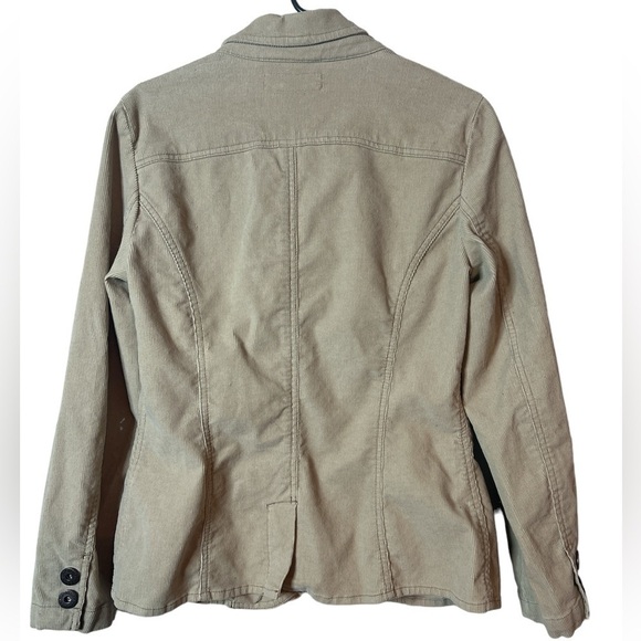 Levi Strauss Vintage Blazer Light Tan Corduroy Women’s Medium - Picture 2 of 14